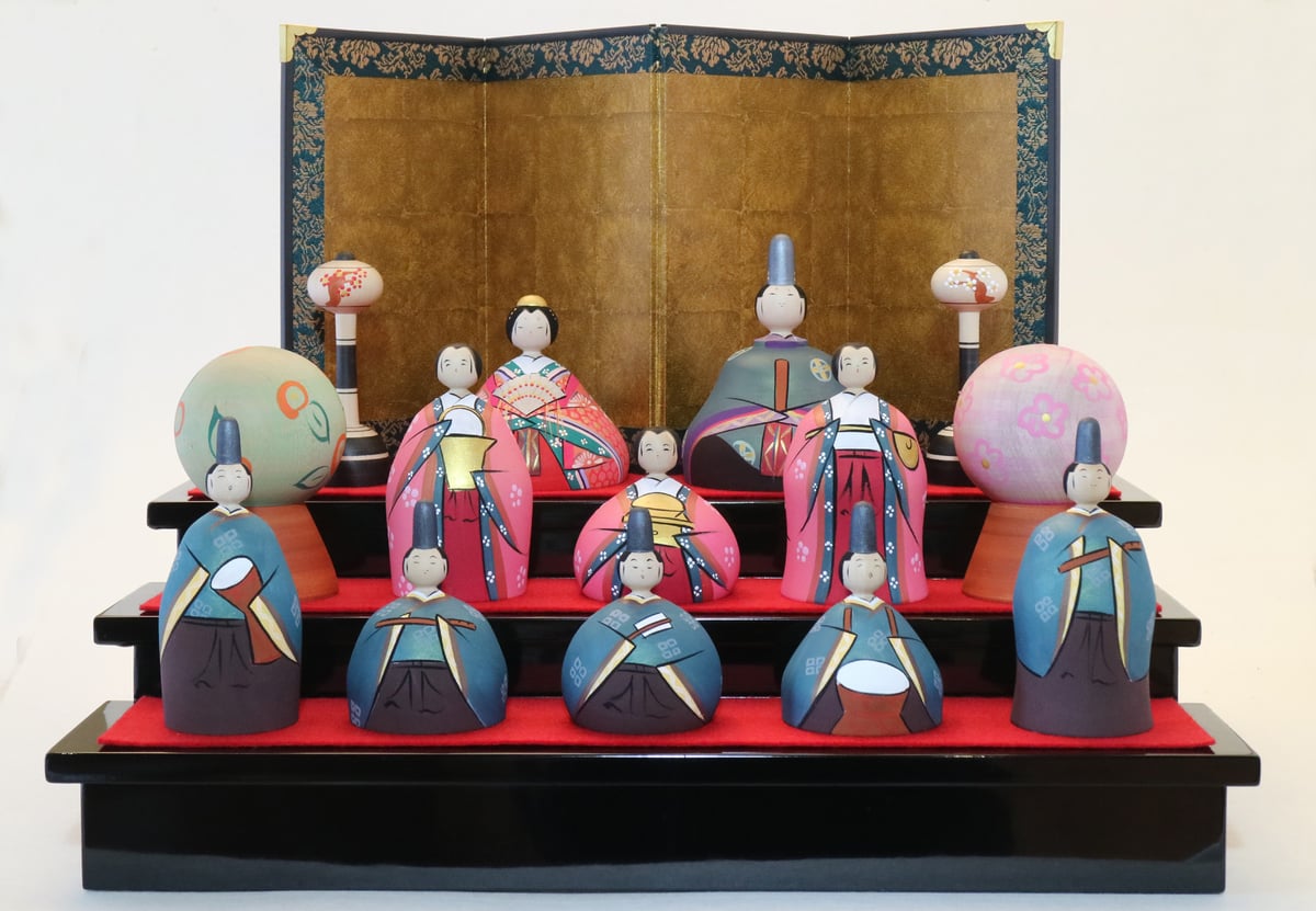 木地雛十人揃い | ANTWORKS GALLERY
