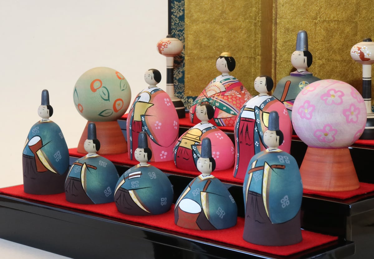 木地雛十人揃い | ANTWORKS GALLERY