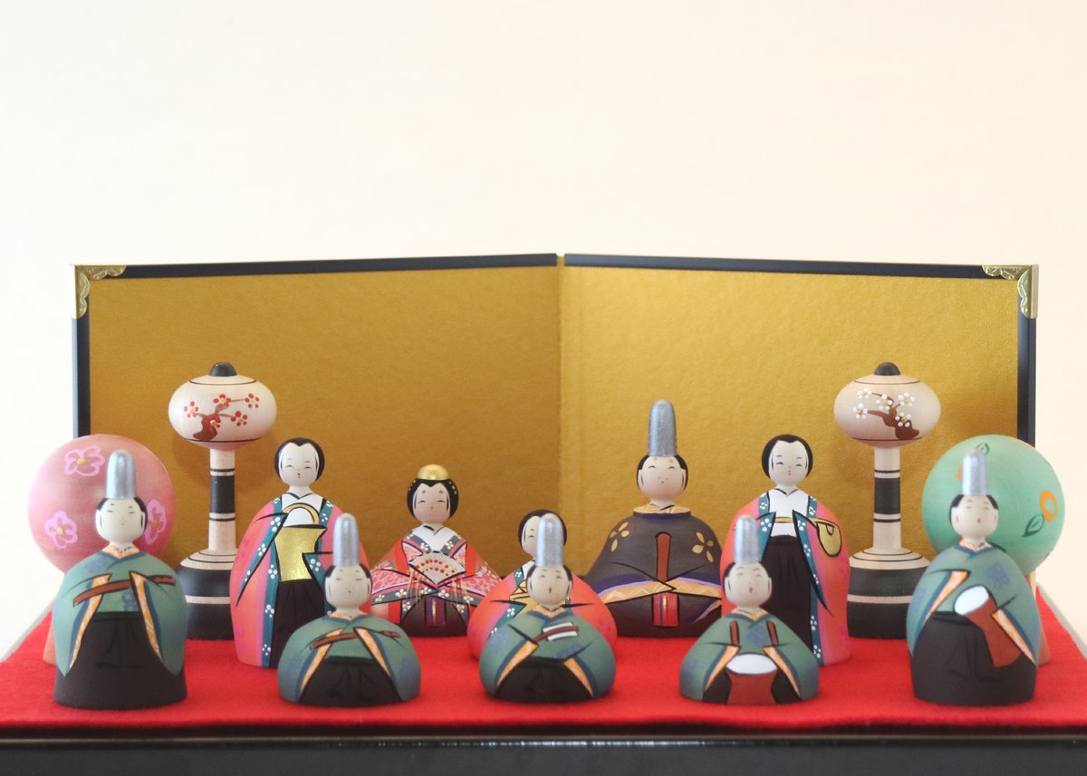 雛人形　木地人形　吉や 雛人形 木地人形 吉や 吉やの木地雛 | ANTWORKS GALLERY