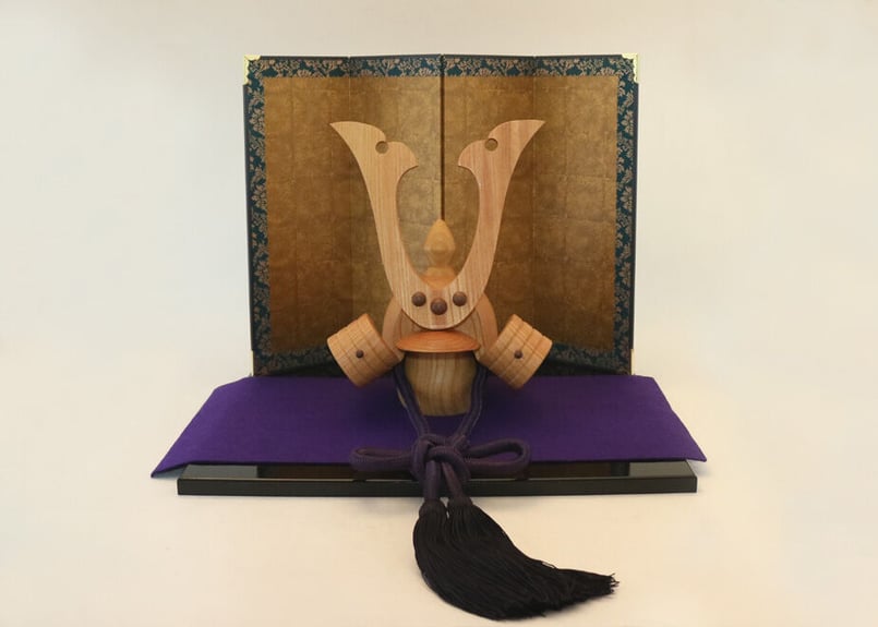 4曲古箔屏風＜29㎝×10.5㎝＞ | ANTWORKS GALLERY