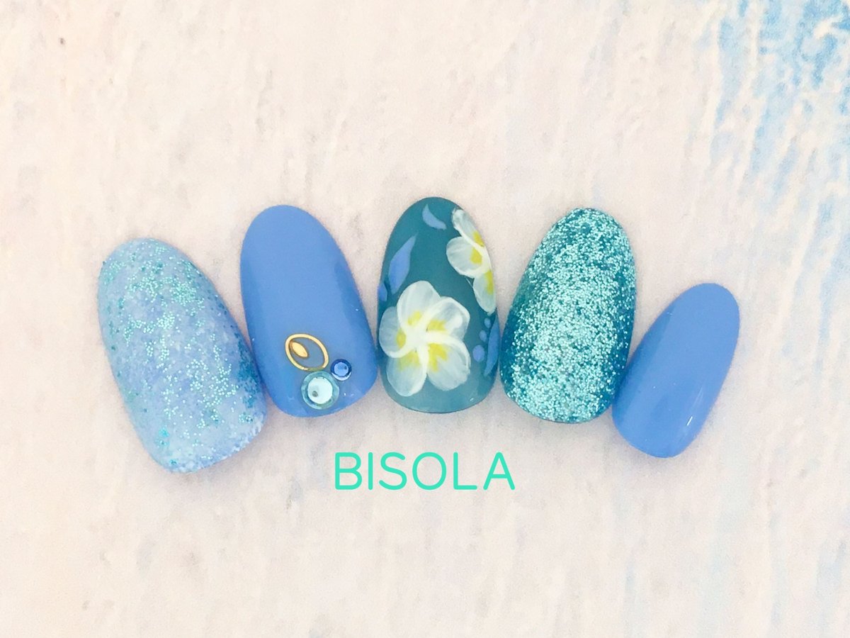 プルメリアネイパ！ プルメリアネイル ネイルチップ（つけ爪） alpha nail 通販 7459563