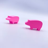 ブタ木駒10個セット(ピンク)／BGP