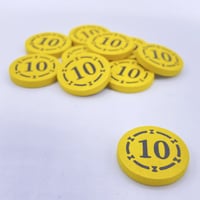 木製りばコイン追加(10点×10枚セット)