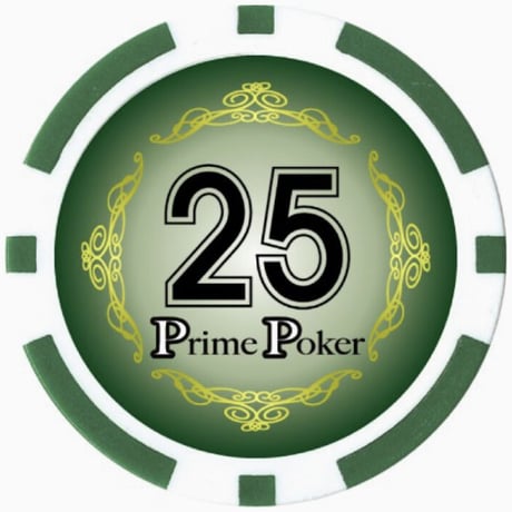 ジーピー(GP) プライムポーカー チップ 25