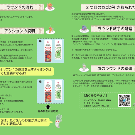 【Ateam作品】あくまのやさい