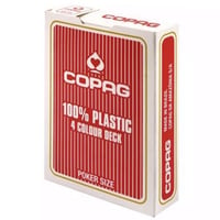 COPAG社 4色ジャンボインデックス トランプ(赤)