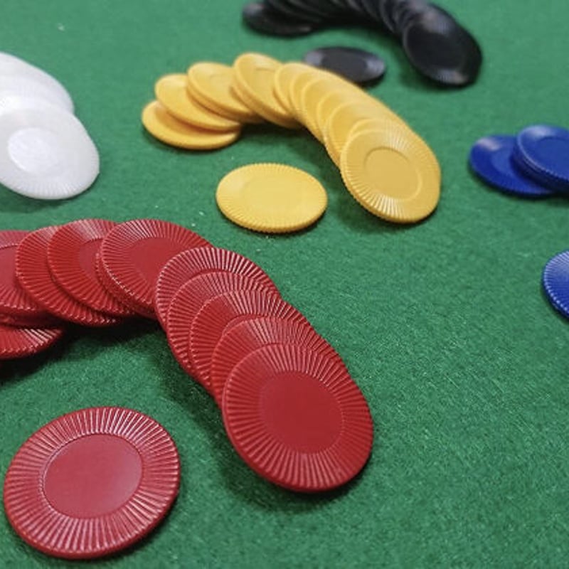 ゲームチップ 1号(250枚セット/GP) | りば工房｜ボードゲームグッズの