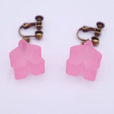 グミープルイヤリング(Pink)