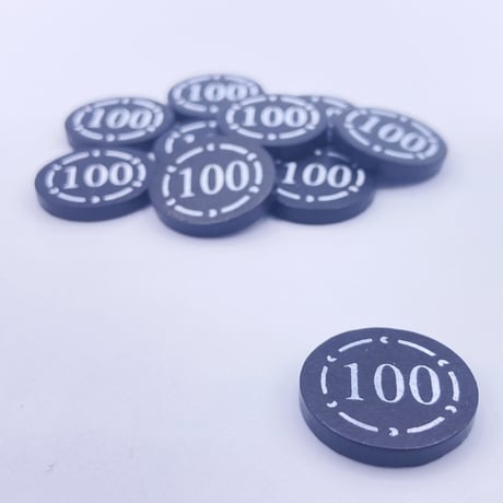 木製りばコイン追加(100点×10枚セット)