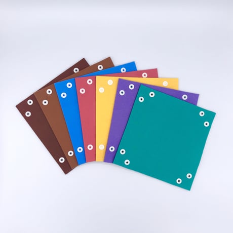 ファブリックトレイ(青)