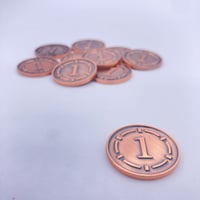 メタルりばコイン(1金＝銅色×10枚セット)