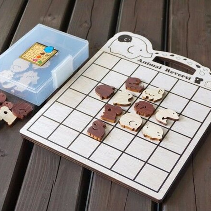 どうぶつリバーシ | りば工房｜ボードゲームグッズの通販専門店
