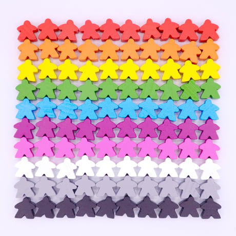 木製ミープル(100個セット)