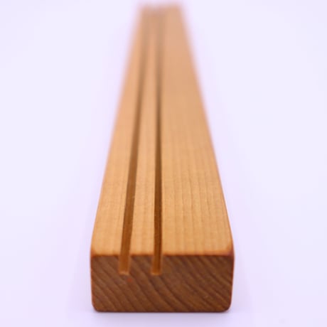 木製カードスタンド(朴・ホオ)