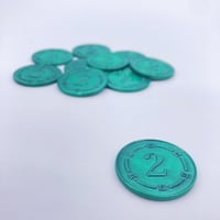 メタルりばコイン(2金＝青銅色×10枚セット)