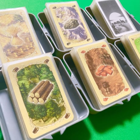 【卸売価格】無限に連結できるボードゲーム専用トレイ(グレー/6枚×10セット)