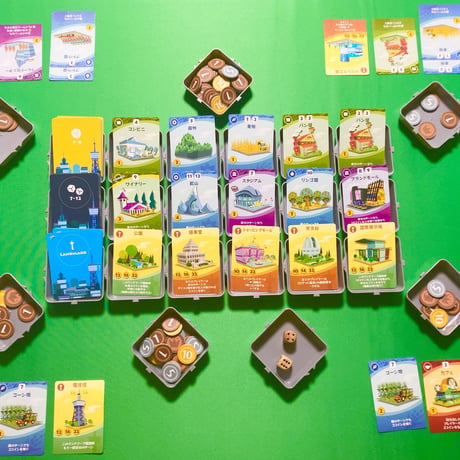【卸売価格】無限に連結できるボードゲーム専用トレイ(グレー/6枚×10セット)