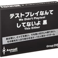 テストプレイなんてしてないよ　黒