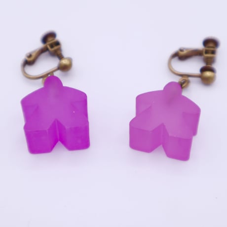 グミープルイヤリング(Purple)