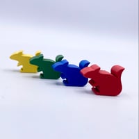 ねずみ木駒8個セット(赤・青・緑・黄)／BGP