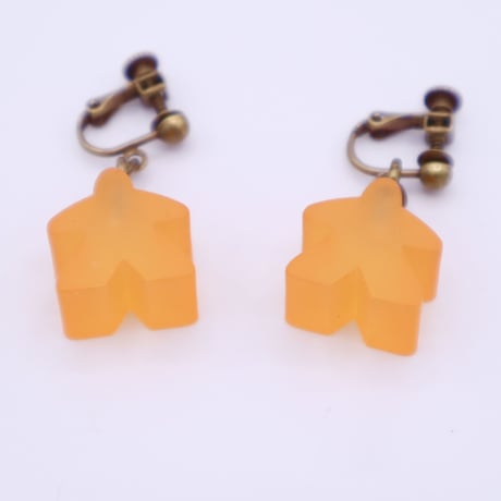 グミープルイヤリング(Orange)
