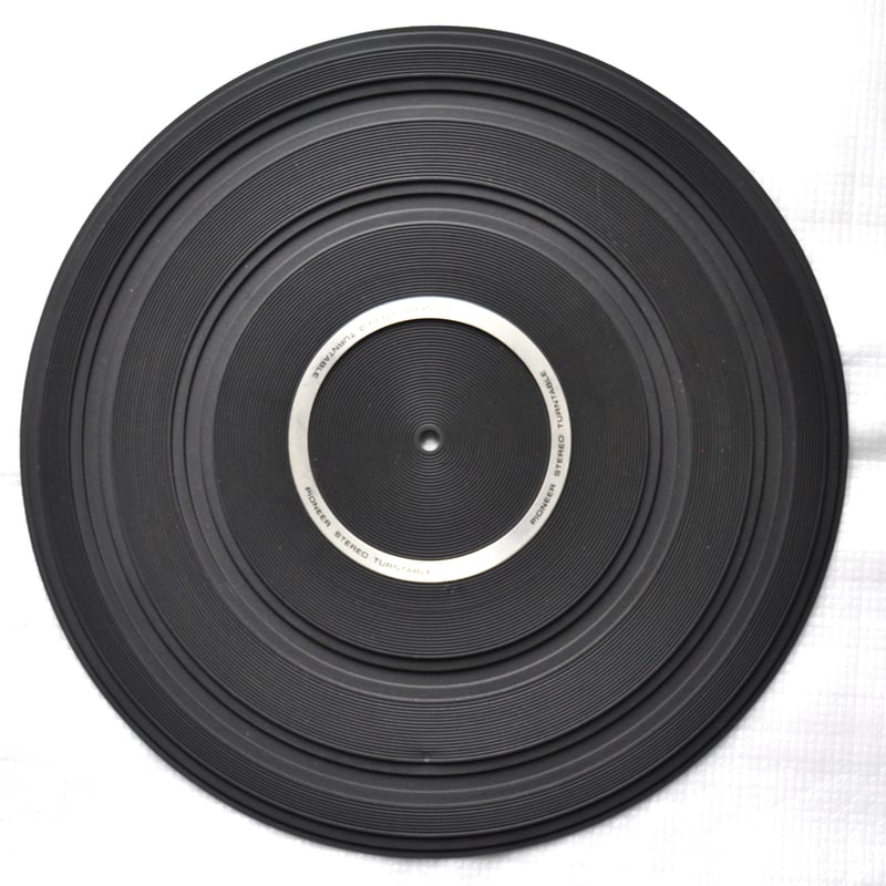 PIONEER EX-500PL ラバーターンテーブルマットシート 重量 234g 