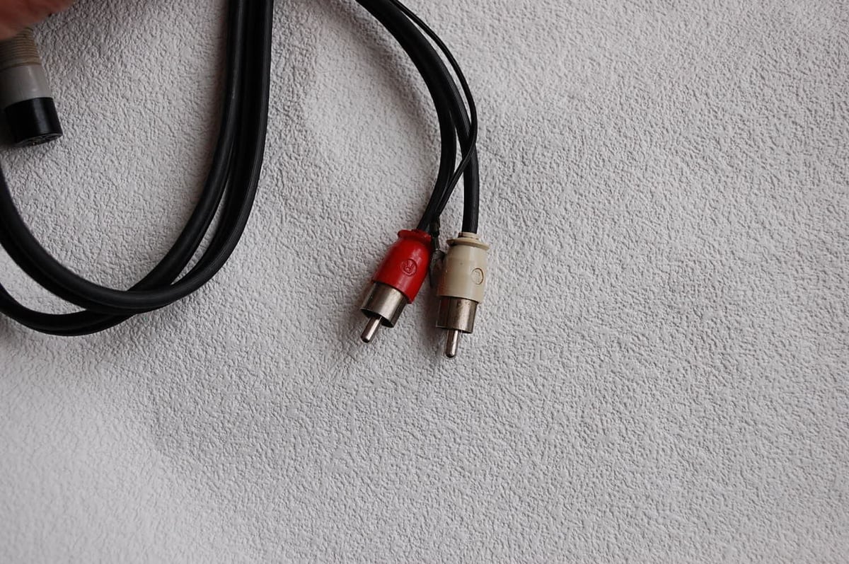 トーンアーム　デノンDP-790 フォノケーブル DENON 5 DINトーンアームフォノケーブル 長さ118cm | crest..anal