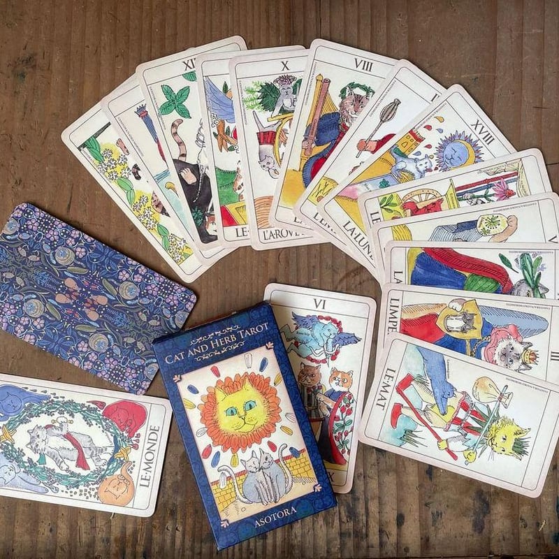 森本ナオコ】CAT AND HERB TAROT（070-3） | ワト舎