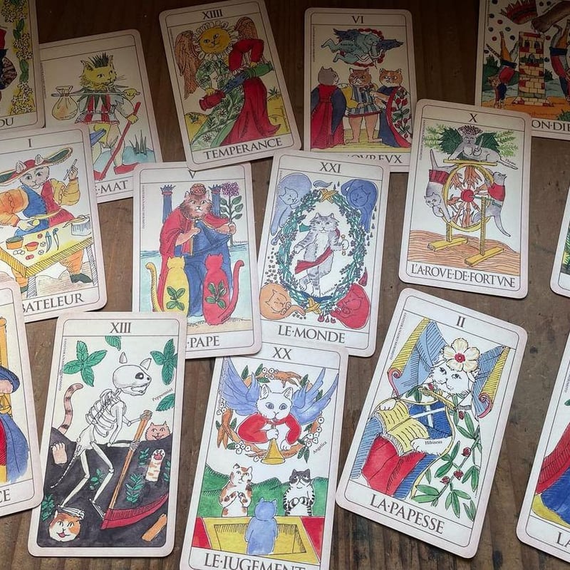 森本ナオコ】CAT AND HERB TAROT（070-3） | ワト舎
