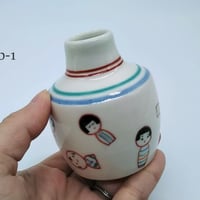 【石井恵美】花器・こけし（023i-27）