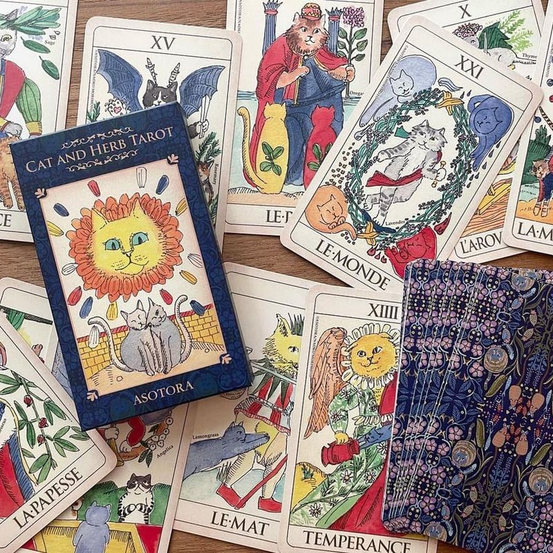 森本ナオコ】CAT AND HERB TAROT（070-3） | ワト舎