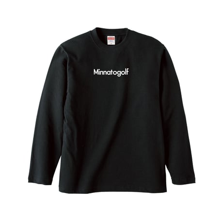 長袖Tシャツ「Minnatogolf」 ホワイトor ブラック