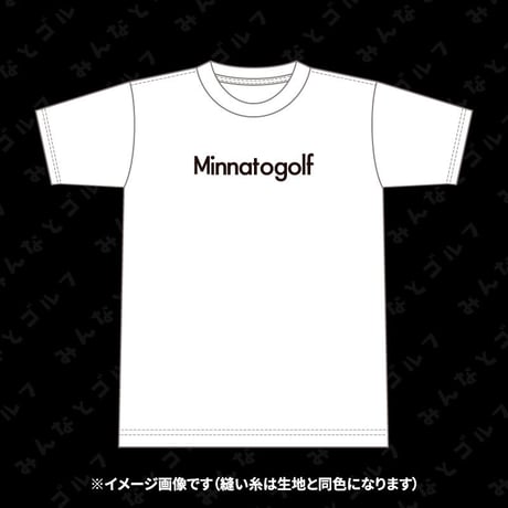 半袖Tシャツ「Minnatogolf」白