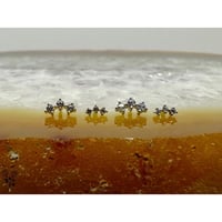 Muse(1mm Gemx3)(1.5mm Gemx3)-18K&14K(YG)(WG)/CZ