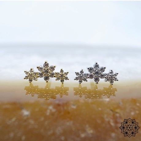 Estrella-18K&14K(YG)(WG)/CZ