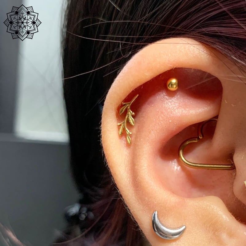 Amity(L)Small-18K&14K (2セット) アミティ Amity 【ゆえ】BVLA | JEWELRY BODY GLASS アクセサリー