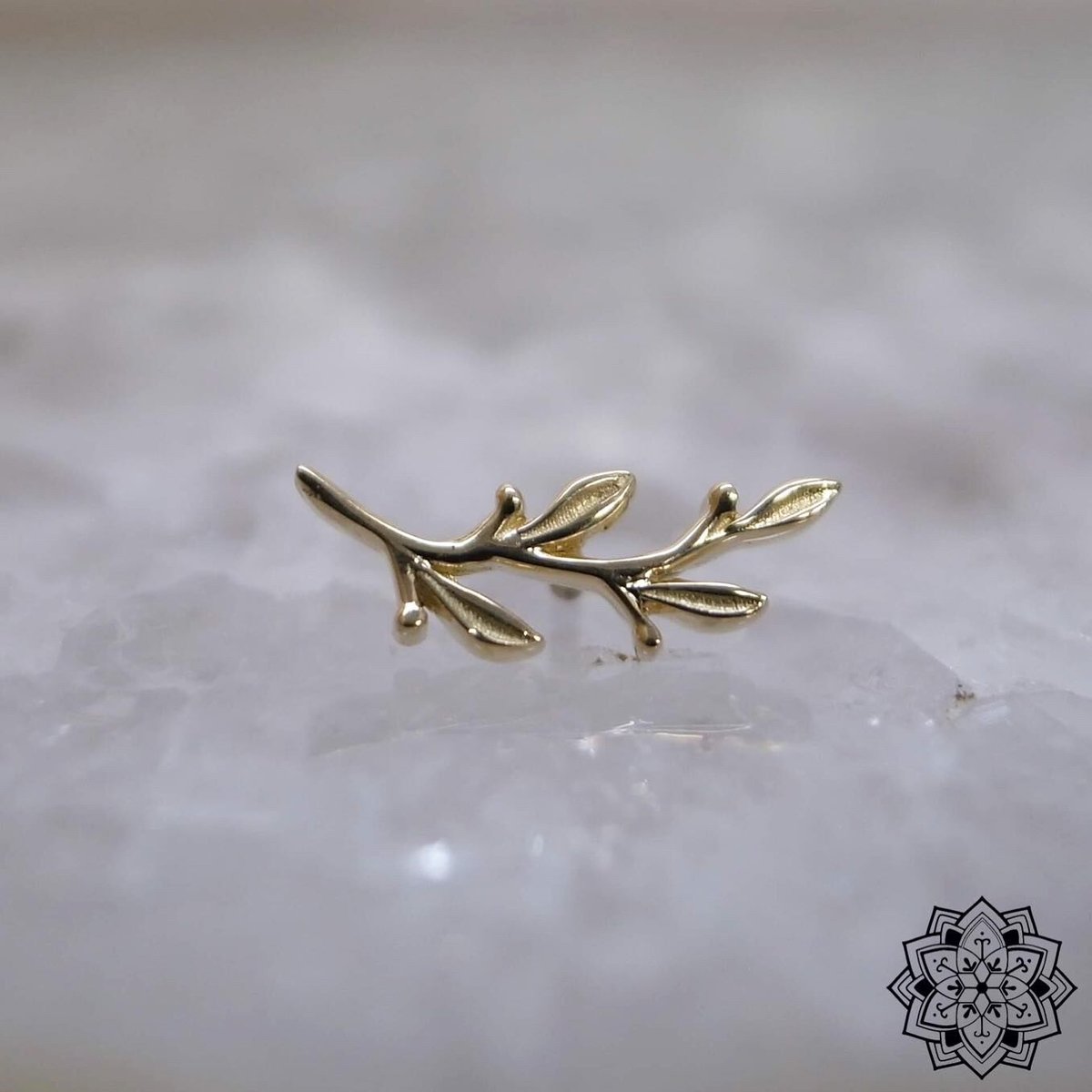 Amity(L)Small-18K | GLASS BODY JEWELRY