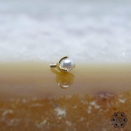 Bead Prong2.5mm-14K(YG)18K(RG)(WG)/Pearl