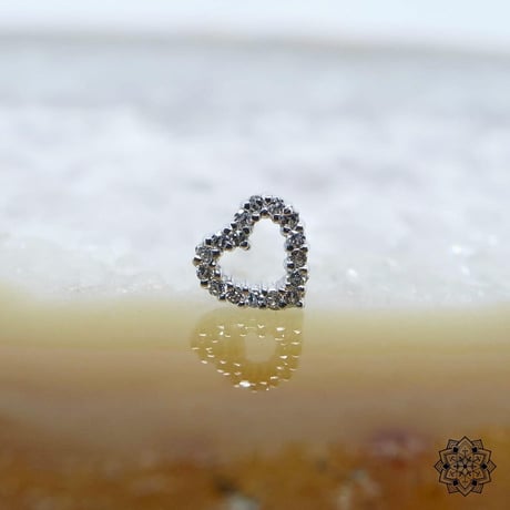 Micro Pave Outline-18K&14K(YG)(WG)/CZ