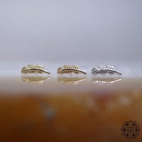 Feather(L)6mm-18K