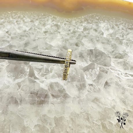 Telesto-18K(YG)(WG) /CZ-内径7/32”(5.6mm)