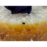 Afghan Baguette-18K(YG)AMETHYST AA