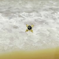 Mini Kandy(5mm)-18K(YG)/Mystic Topaz