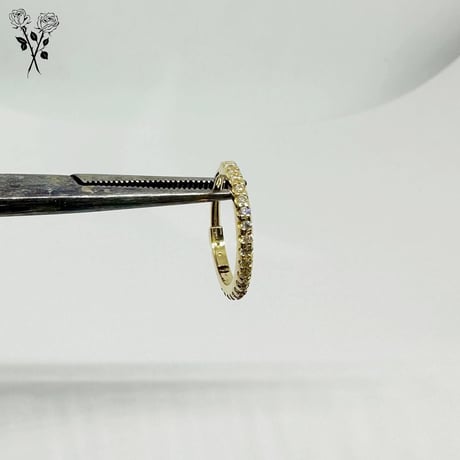 Telesto-18K(YG)(WG) /CZ-内径1/2”(12.7mm)