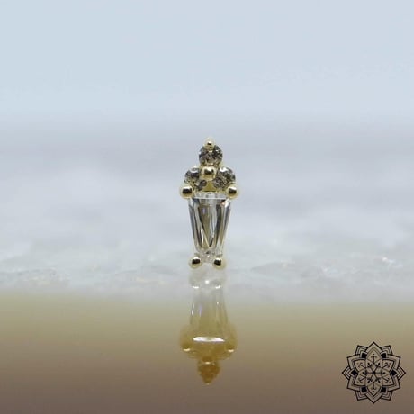 Mirran-18K(YG)(WG)/CZ