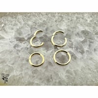 14ga Hinged Ring-14K(YG)