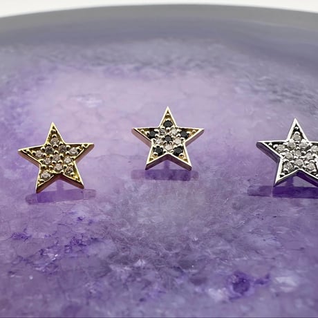 Micro Pave Star-18K&14K(YG)(WG)
