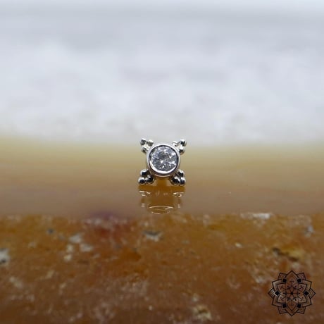 Mini Kandy(5mm)-18K(WG)/CZ