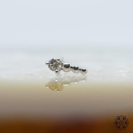 Glow Worm-18K(YG)(RG)(WG)/CZ