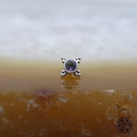 Mini Kandy(5mm)-18K(WG)/Mystic Topaz